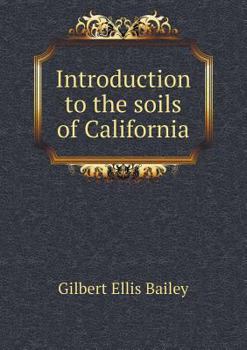 Paperback Introduction to the soils of California Book
