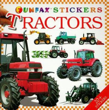Paperback Funfax Stickers: Tractors Book