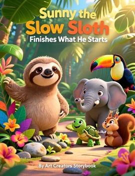 Sunny the Slow Sloth Finishes What He Starts: A Gentle Story About Responsibility, Focus, and Seeing Things Through (Sunny the Slow Sloth Social-Emotional Learning Series)