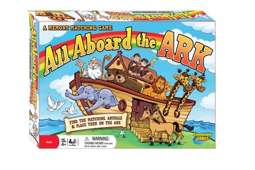 Continuum Games - All Aboard the Ark Board and Matching Game - Kids Ages 4 and Up