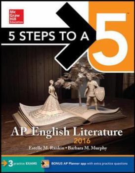 Paperback 5 Steps to a 5 AP English Literature 2016 Book