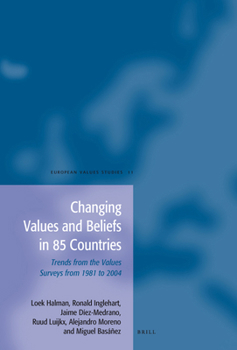 Paperback Changing Values and Beliefs in 85 Countries Book