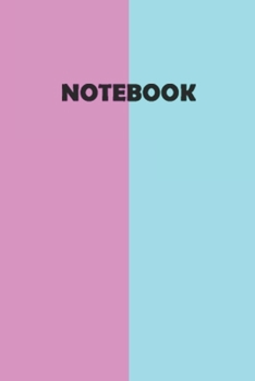 Paperback NoteBook: Just A 120 Lined Pages No Content Flashy Colored Matte Covered Book. Book