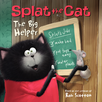Paperback Splat the Cat: The Big Helper Book