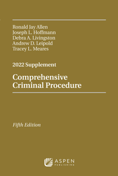 Paperback Comprehensive Criminal Procedure: 2022 Supplement Book