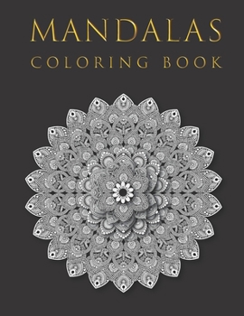 Paperback mandala coloring book for adults Book