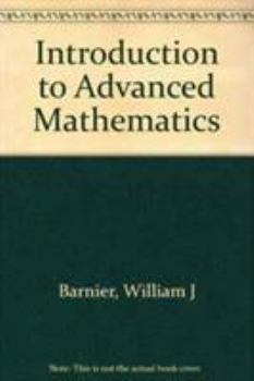 Hardcover Introduction to Advanced Mathematics Book