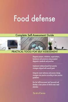 Paperback Food defense Complete Self-Assessment Guide Book