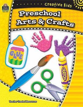 Paperback Creative Kids: Preschool Arts & Crafts Book