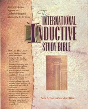 Hardcover The International Inductive Study Bible: Iisb, New American Standard Book