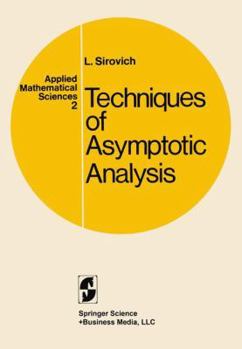 Paperback Techniques of Asymptotic Analysis Book