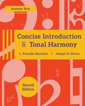 Paperback Answer Key to Concise Introduction to Tonal Harmony Second Edition Book