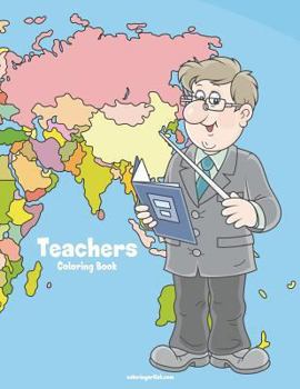 Paperback Teachers Coloring Book 1 Book