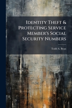 Paperback Identity Theft & Protecting Service Member's Social Security Numbers Book