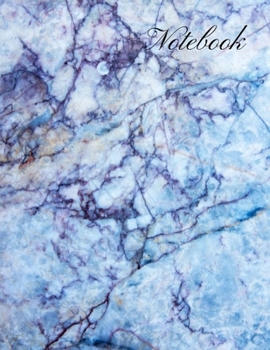 Notebook: Cornell Notes style notebook w. Marble cover theme