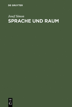 Hardcover Sprache und Raum [German] Book