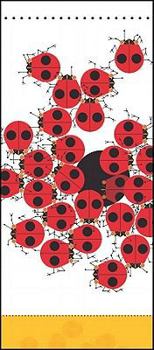 Notebook Charley Harper: Ladybugs Notepad [With Self-Adhesive Magnet] Book