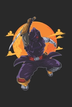 Ninja Notebook - Gamer Journal Planner: Birthday Cyborg Organizer For Men Women Kids Daily Calendar Quarterly