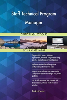 Paperback Staff Technical Program Manager Critical Questions Skills Assessment Book