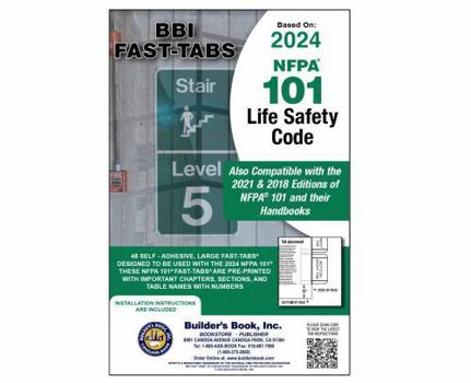 2024 Life Safety Code NFPA 101 Fast-Tabs