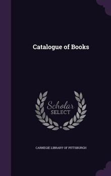 Hardcover Catalogue of Books Book