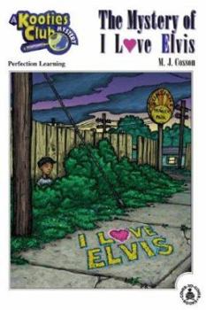 Library Binding The Mystery of I Love Elvis Book
