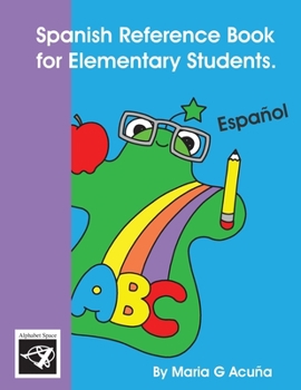 Paperback Spanish Reference Book for Elementary Students. Book