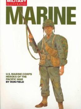 Hardcover Marine: U.S. Marine Corps Heroes of the Pacific War Book