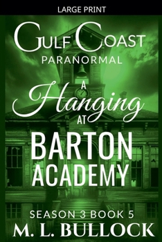 Paperback A Hanging at Barton Academy [Large Print] Book