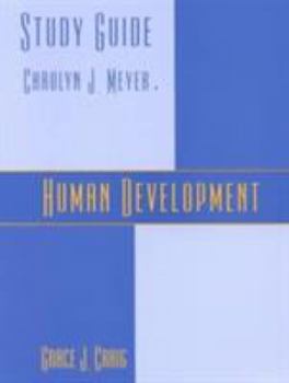 Paperback Human Development: Study Guide Book