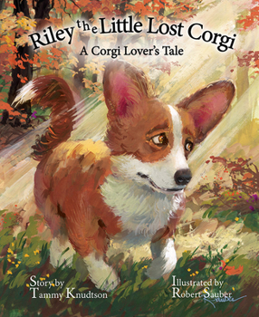 Hardcover Riley the Little Lost Corgi Book