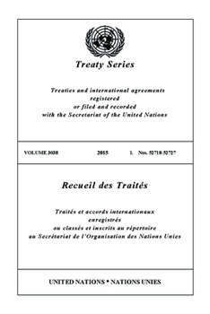 Paperback Treaty Series 3038 Book