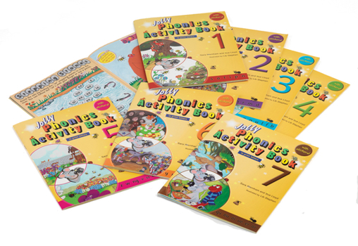 Paperback Jolly Phonics Activity Books 1-7: In Print Letters (American English Edition) Book