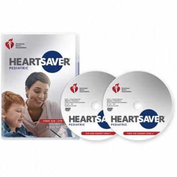 DVD AHA 2020 Heartsaver Pediatric First Aid CPR AED on DVD Book
