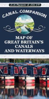 Map Canal Companion Map of Great Britain's Canals & Waterways Book