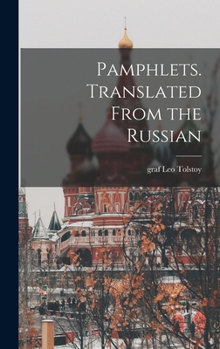 Hardcover Pamphlets. Translated From the Russian Book