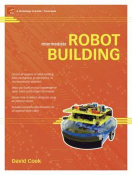 Paperback Intermediate Robot Building Book