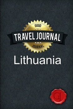 Paperback Travel Journal Lithuania Book