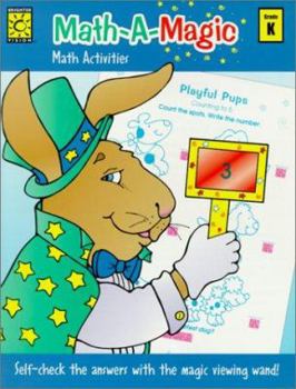 Paperback Math-A-Magic Kindergarten Book