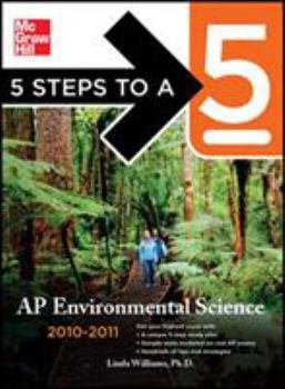 Paperback 5 Steps to a 5: AP Environmental Science Book