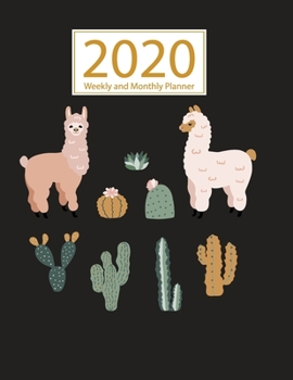 2020 Planner Weekly and Monthly: Jan 1, 2020 to Dec 31, 2020: Weekly & Monthly Planner + Calendar Views | Inspirational Quotes and Cactus Cover (2020 Planner Series)