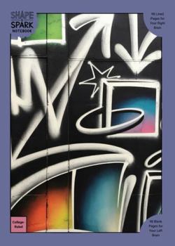 Shape & Spark Notebook: Alternating College-Ruled and Blank Pages for Focused Writing, Note-Taking, and Creative Expression