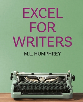 Paperback Excel for Writers Book