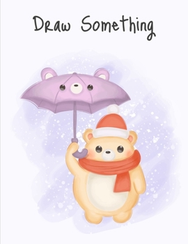 Paperback Draw Something: The Blank Comic Book, Sketchbook, Panel layouts, Draw your Comics Size 8.5 x 11 inch, 200 Page Book