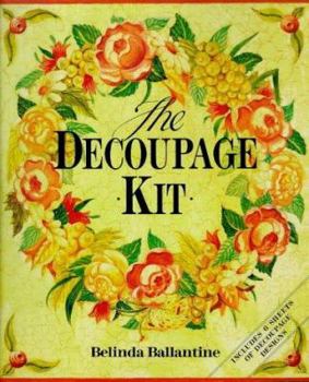 Paperback The Decoupage Kit Book
