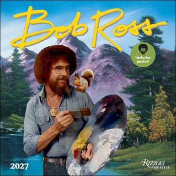 Calendar Bob Ross 2027 Wall Calendar Book