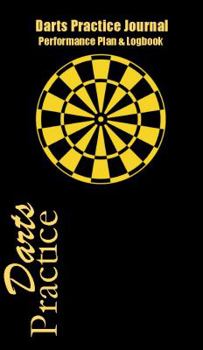 Spiral-bound Darts Practice Journal Book