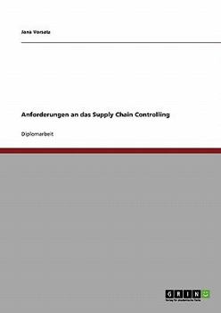 Paperback Anforderungen an das Supply Chain Controlling [German] Book