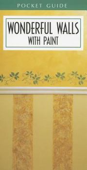 Hardcover Wonderful Walls with Paint Pocket Guide Book