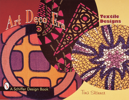 Paperback Art Deco Era Textile Designs Book